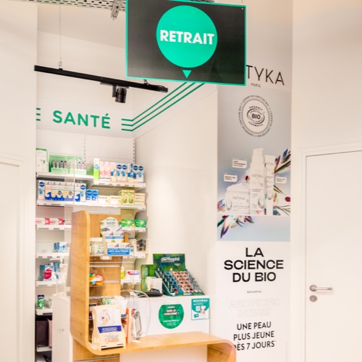 Click and collect pharmacie